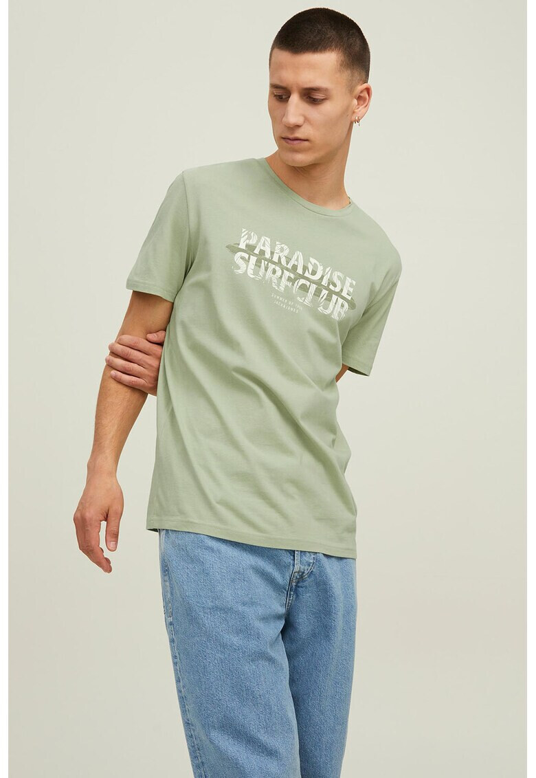Jack & Jones Тениска с надпис - Pepit.bg