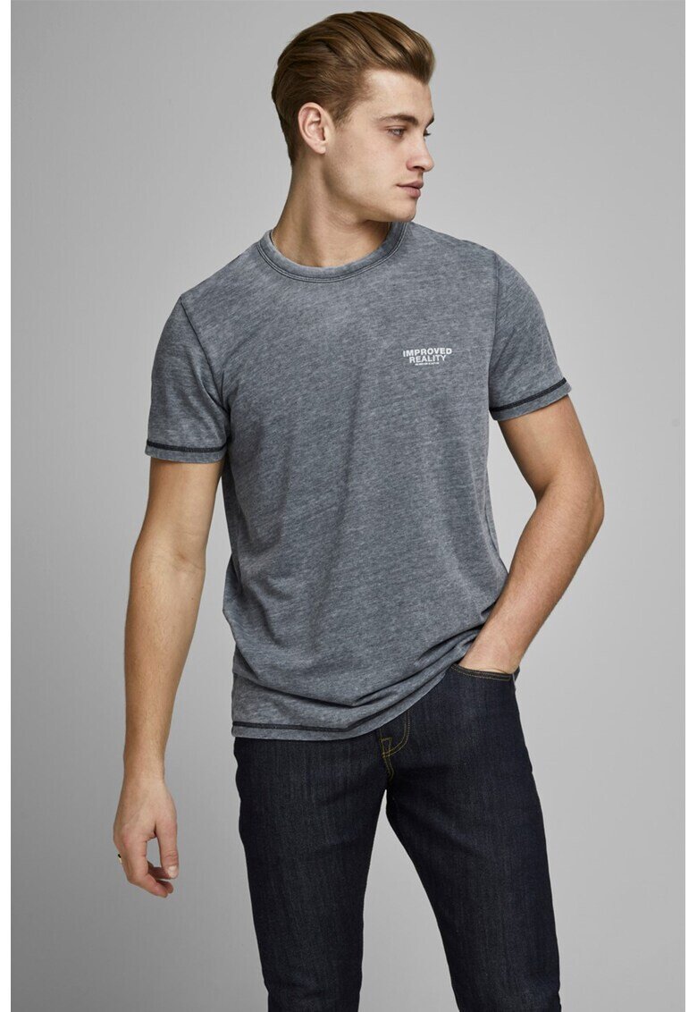 Jack&Jones Тениска с овално деколте - Pepit.bg