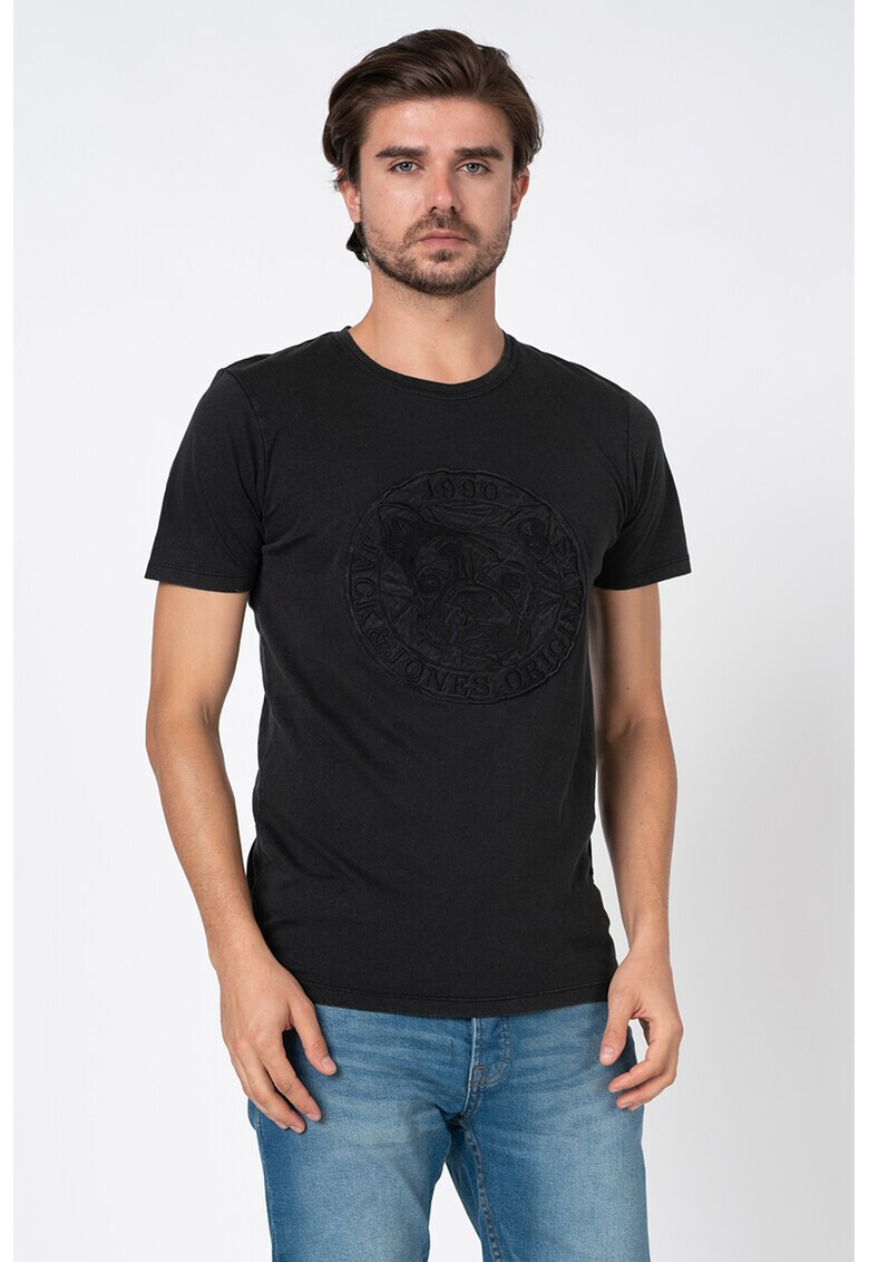 Jack&Jones Тениска с овално деколте v - Pepit.bg