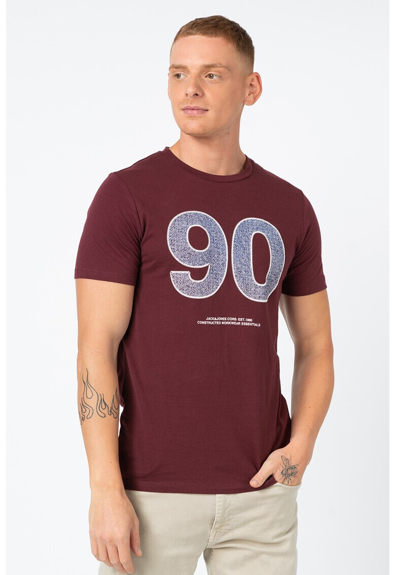 Jack&Jones Тениска с овално деколте - Pepit.bg