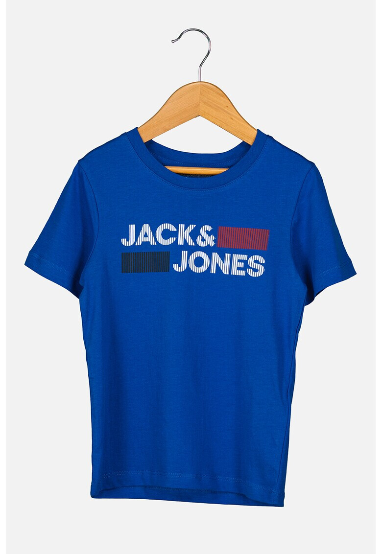 Jack & Jones Тениска с овално деколте - Pepit.bg
