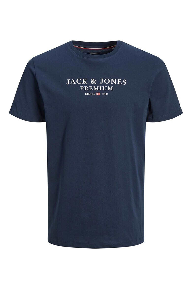 Jack  Jones Тениска с овално деколте - Pepit.bg
