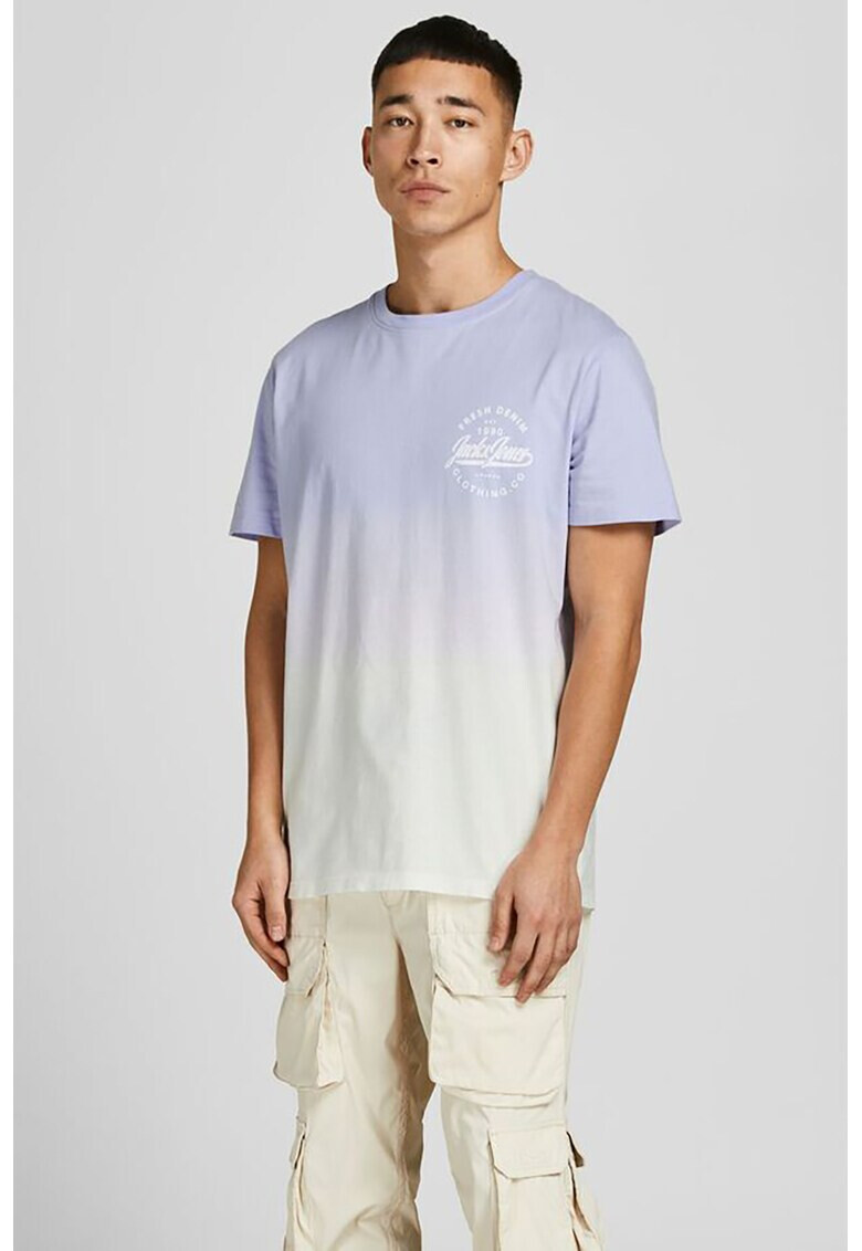 Jack & Jones Тениска с овално деколте - Pepit.bg