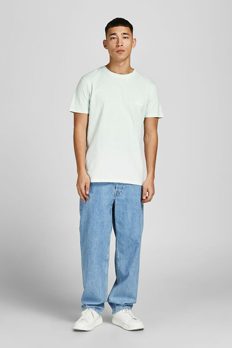 Jack & Jones Тениска с овално деколте - Pepit.bg