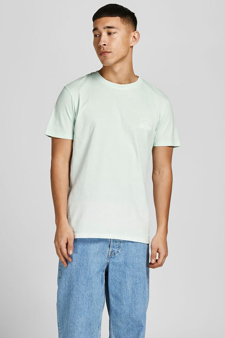 Jack & Jones Тениска с овално деколте - Pepit.bg