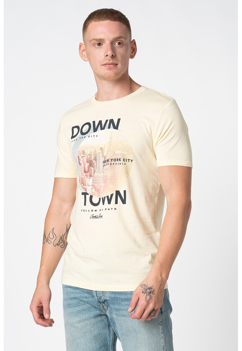 Jack&Jones Тениска с щампа - Pepit.bg