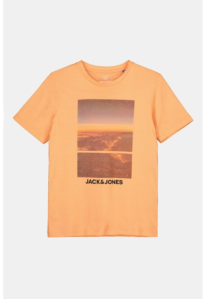 Jack & Jones Тениска с шарка Billboard - Pepit.bg