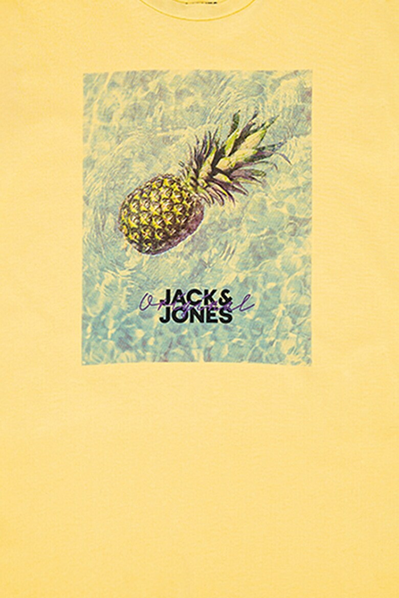 Jack & Jones Тениска с шарка Billboard - Pepit.bg