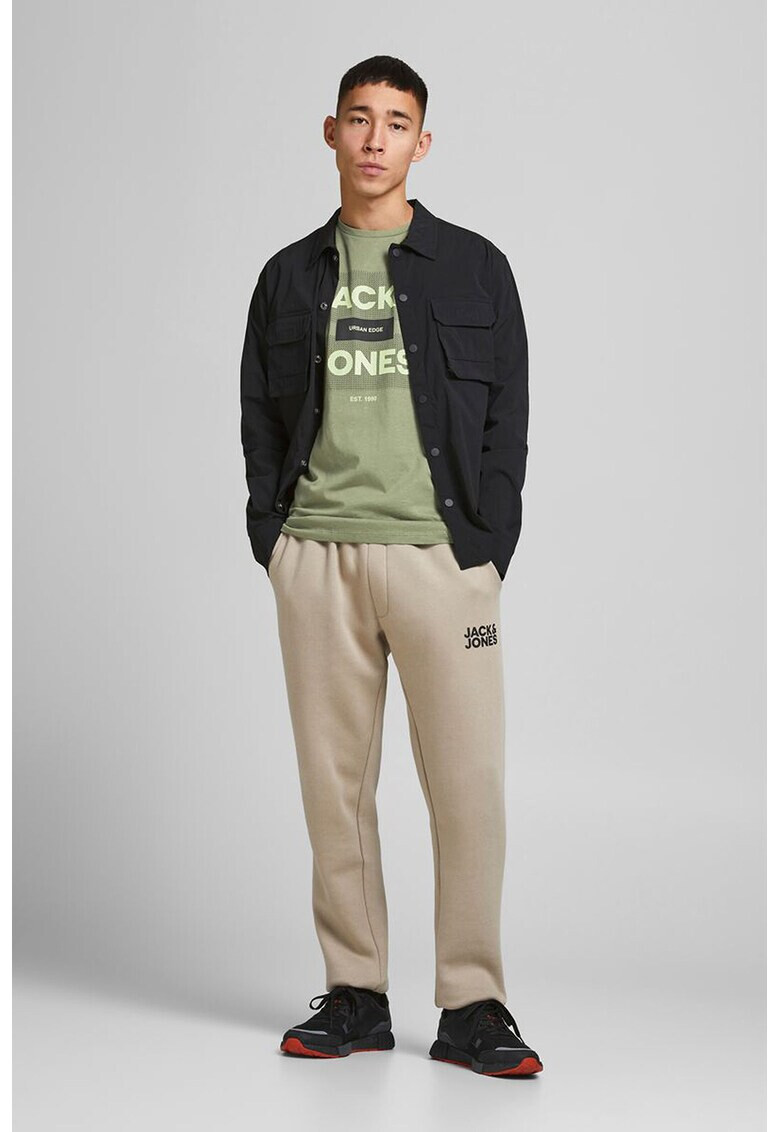 Jack&Jones Тениска с уголемено лого - Pepit.bg