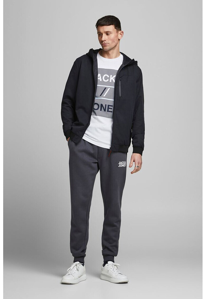 Jack&Jones Тениска с уголемено лого - Pepit.bg
