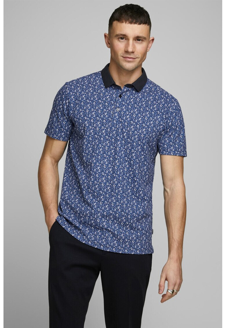 Jack&Jones Тениска от пике James с яка - Pepit.bg