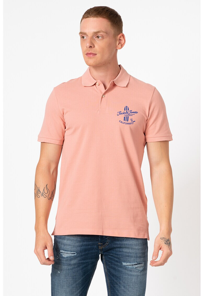Jack&Jones Тениска с яка Kaipo - Pepit.bg