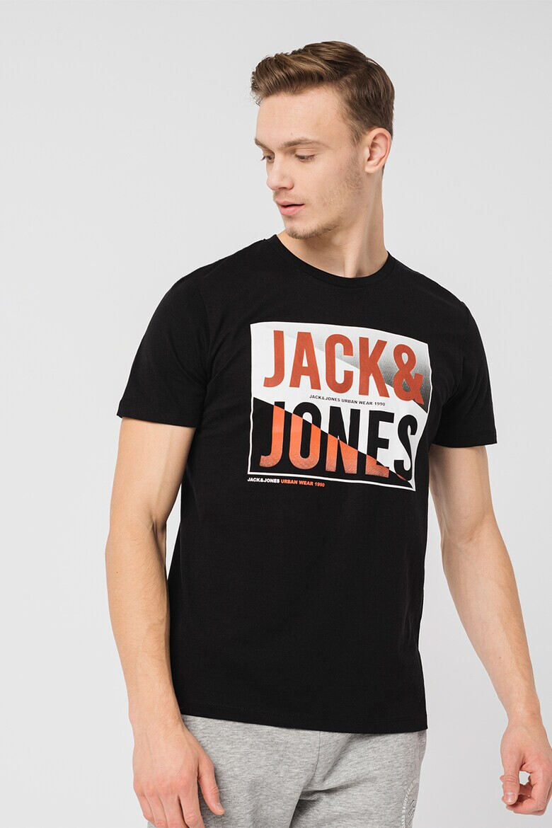 Jack  Jones Тениска Scott с лого - 2 броя - Pepit.bg