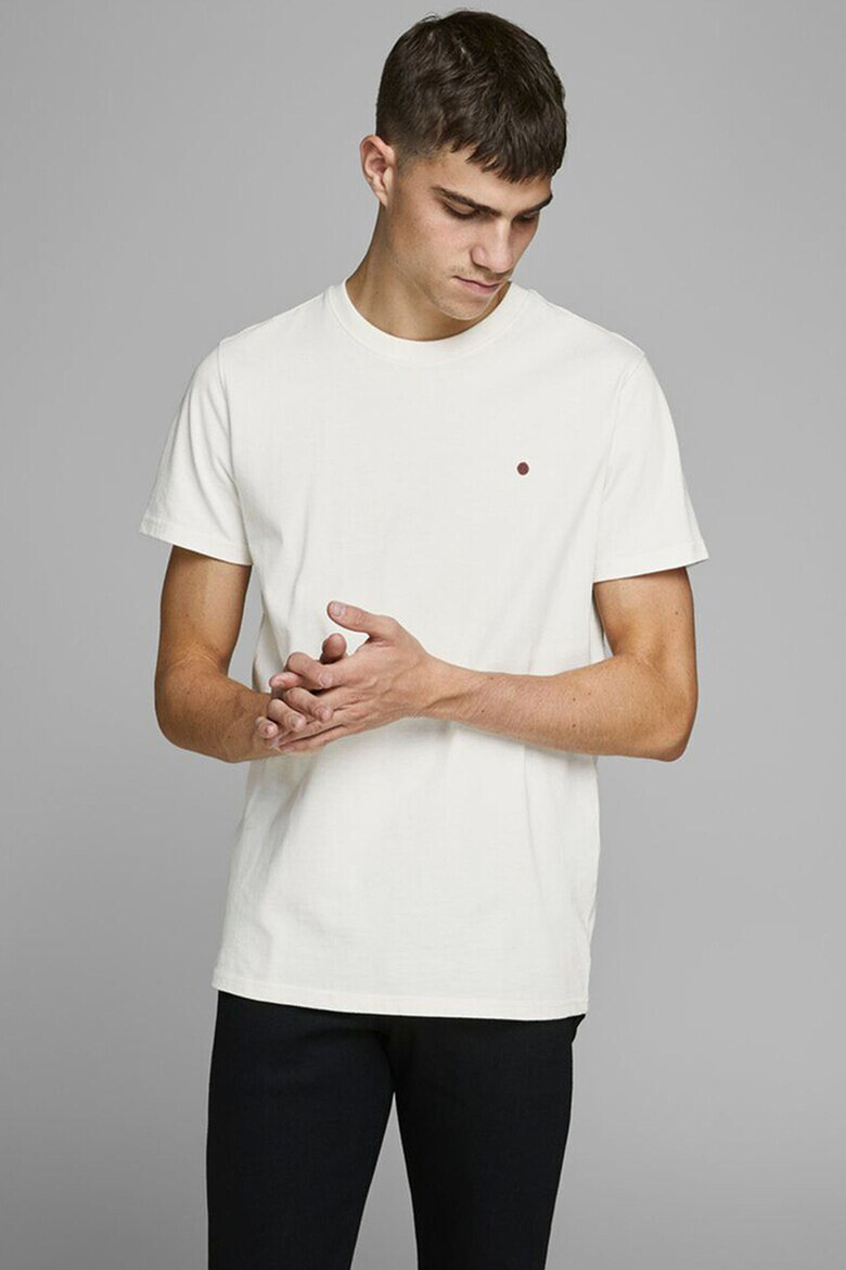 Jack&Jones Jack & Jones Тениска със стандартна кройка и овално деколте - Pepit.bg