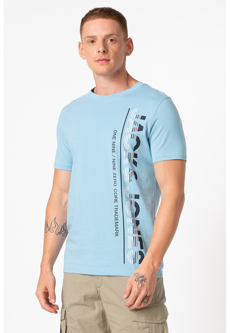 Jack&Jones Тениска Structure по тялото - Pepit.bg