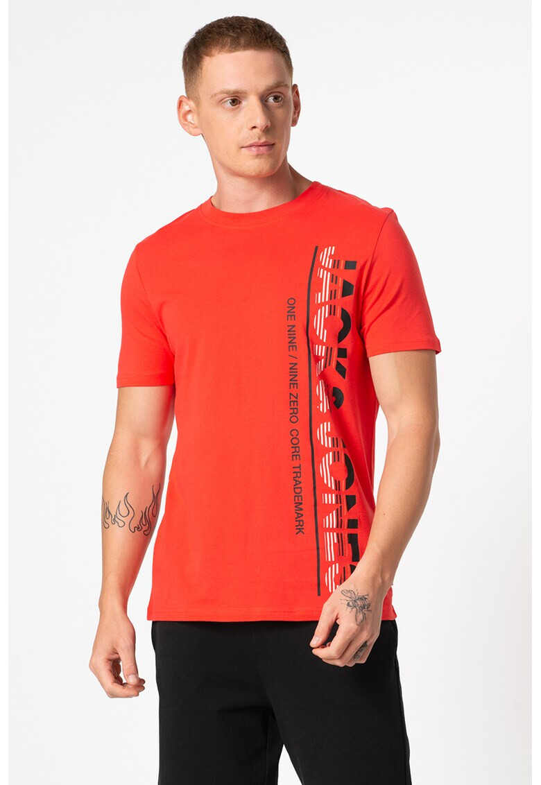Jack&Jones Тениска Structure по тялото - Pepit.bg