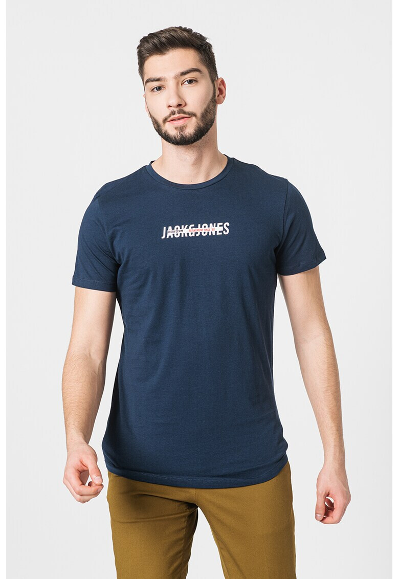 Jack & Jones Тениска Teo с лого - Pepit.bg