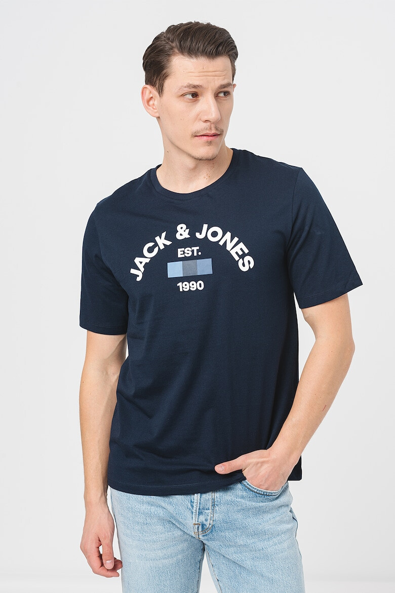Jack & Jones Тениска Theo с лого - Pepit.bg