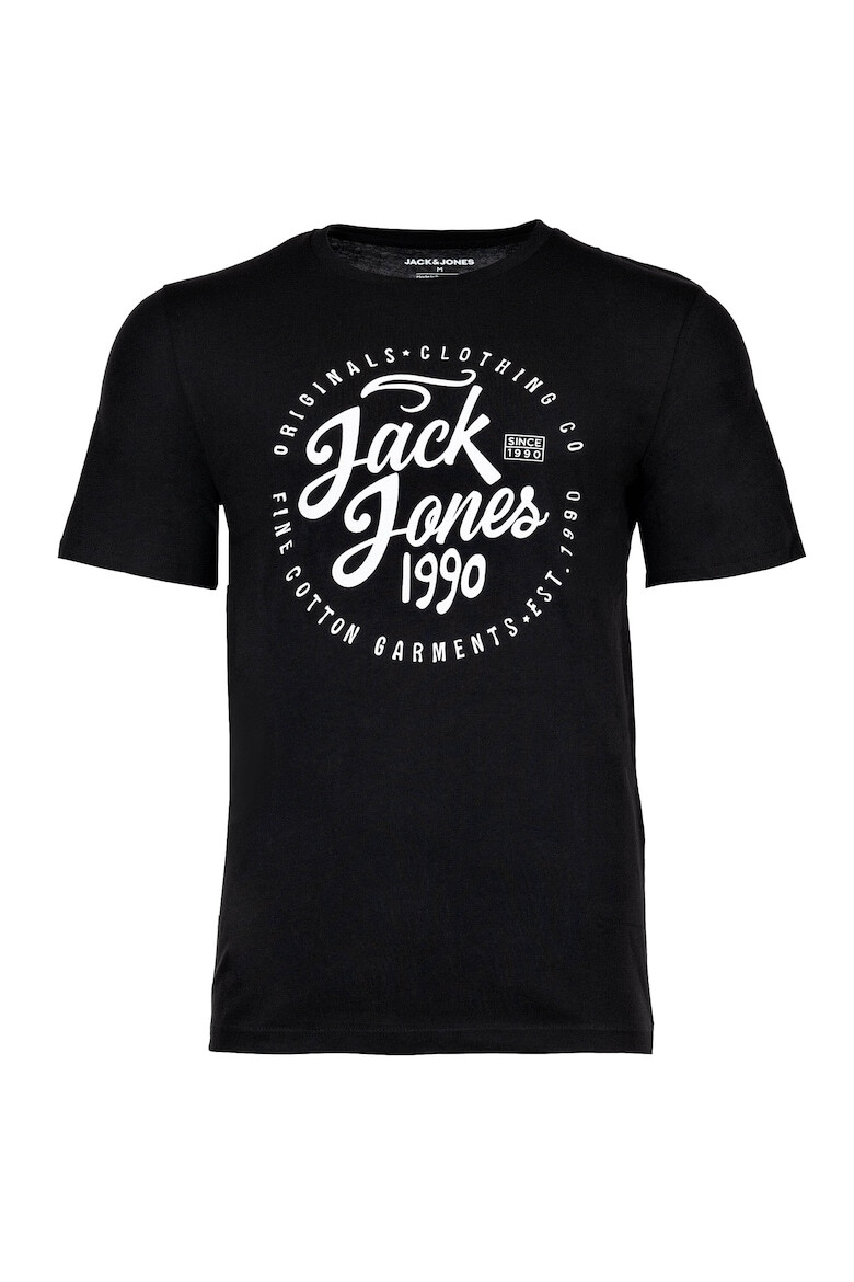 Jack  Jones Тениски Leogra с лого - 5 броя - Pepit.bg