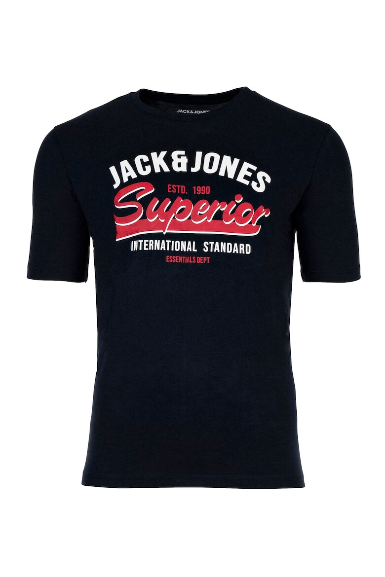 Jack  Jones Тениски Leogra с лого - 5 броя - Pepit.bg