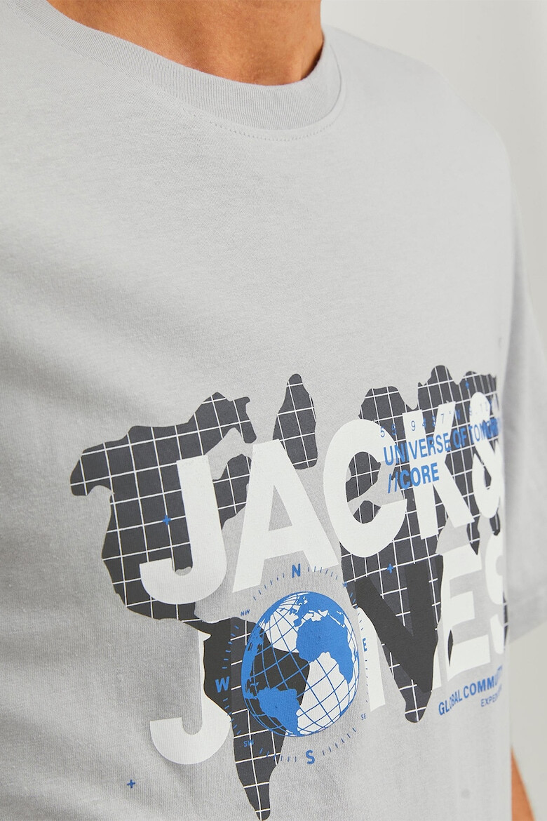Jack & Jones Тениски на лога - 2 броя - Pepit.bg