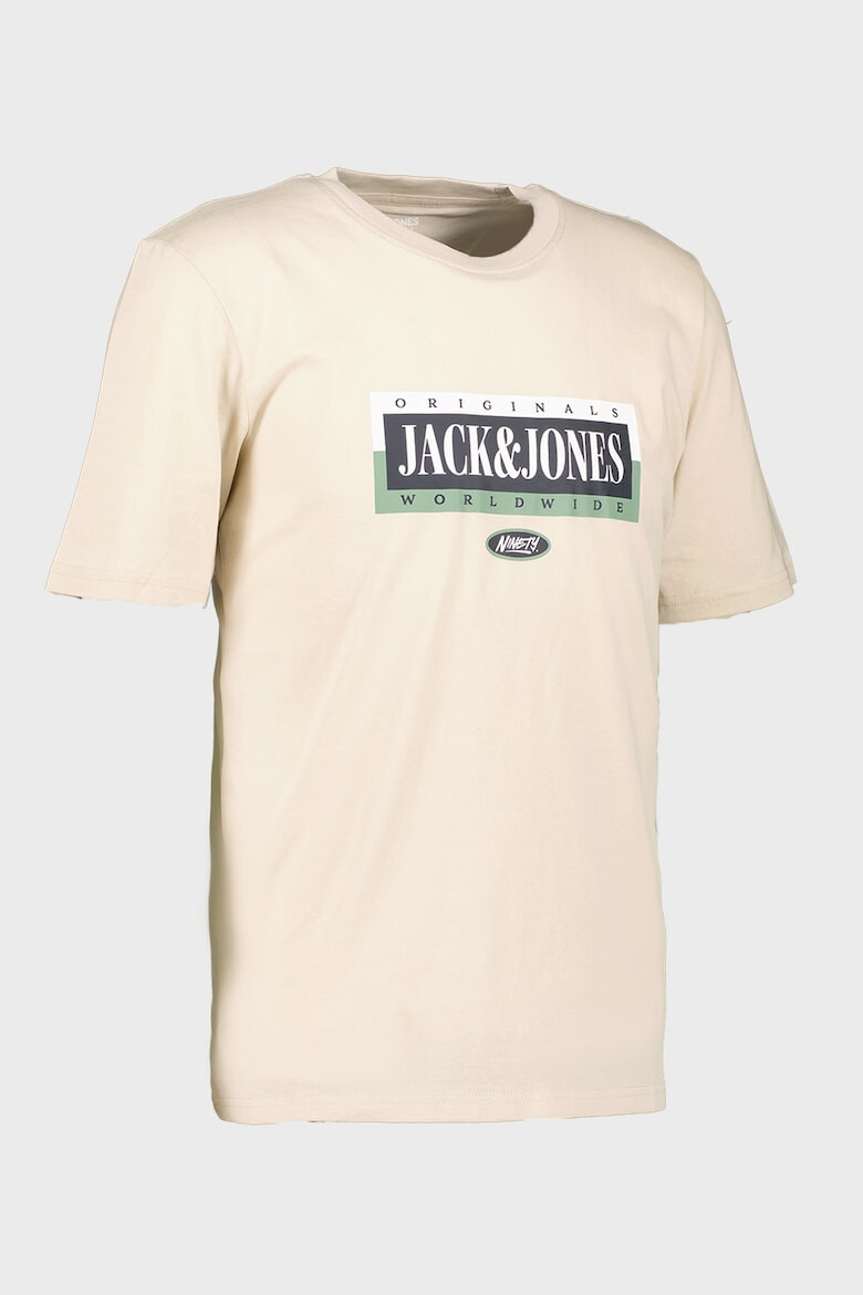 Jack  Jones Тениски на лога Cobin - 5 броя - Pepit.bg