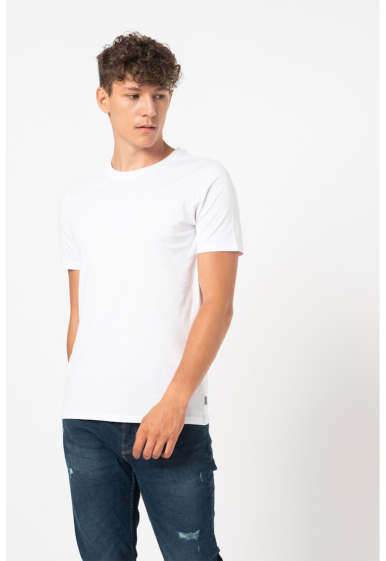 Jack & Jones Тениски от органичен памук 5 броя - Pepit.bg