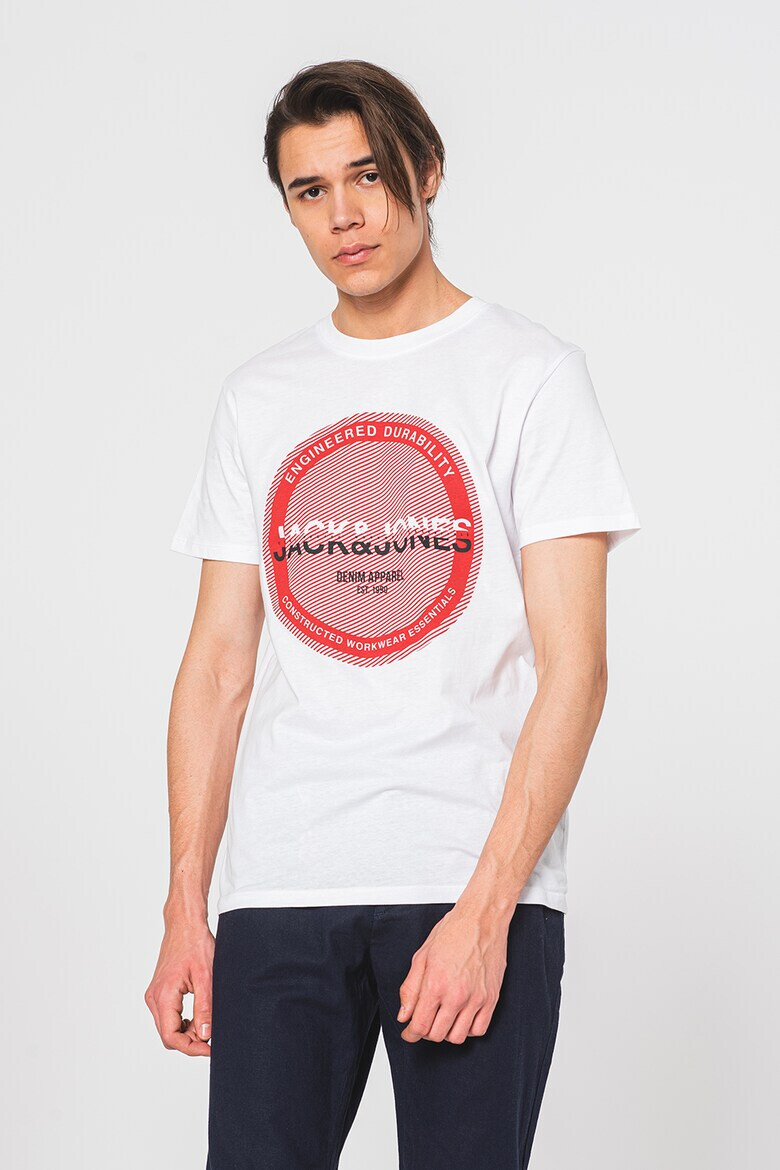 Jack & Jones Тениски с лога - 2 броя - Pepit.bg