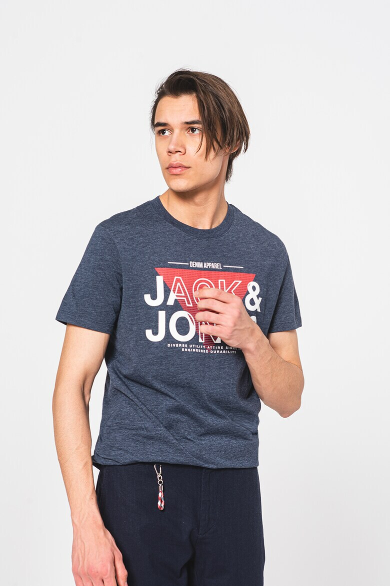 Jack & Jones Тениски с лога - 2 броя - Pepit.bg