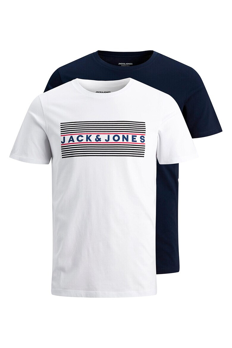 Jack & Jones Тениски с лого - 2 броя - Pepit.bg