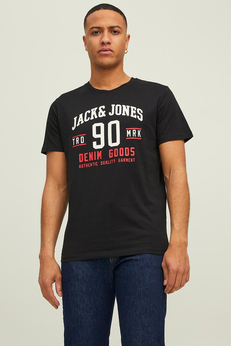 Jack  Jones Тениски с лого 3 броя - Pepit.bg