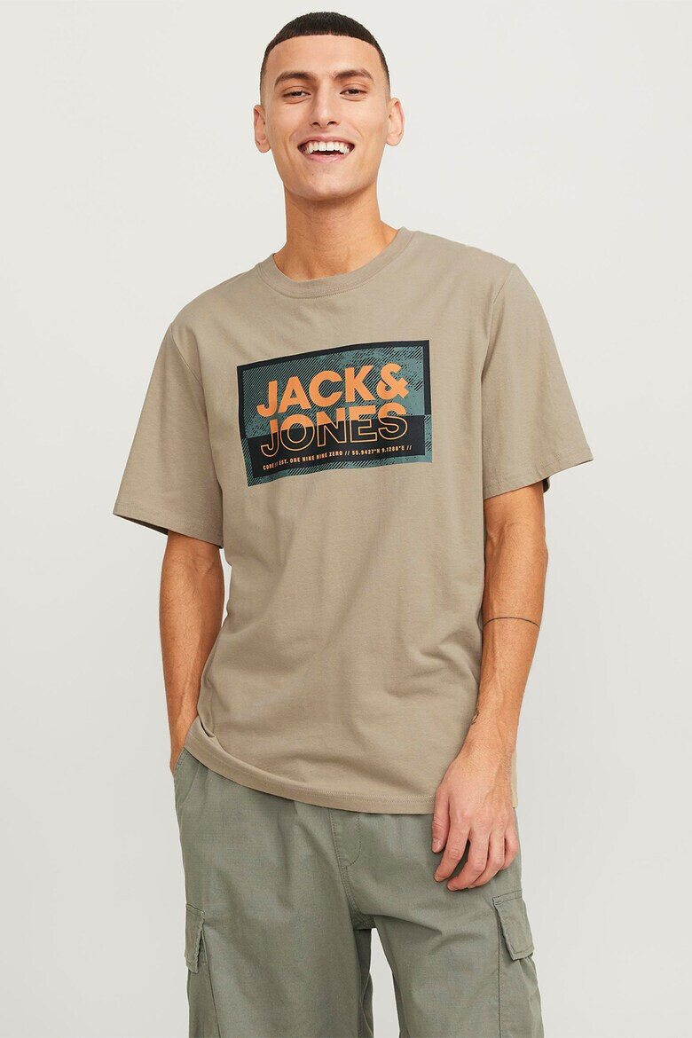 Jack  Jones Тениски с лого - 3 броя - Pepit.bg