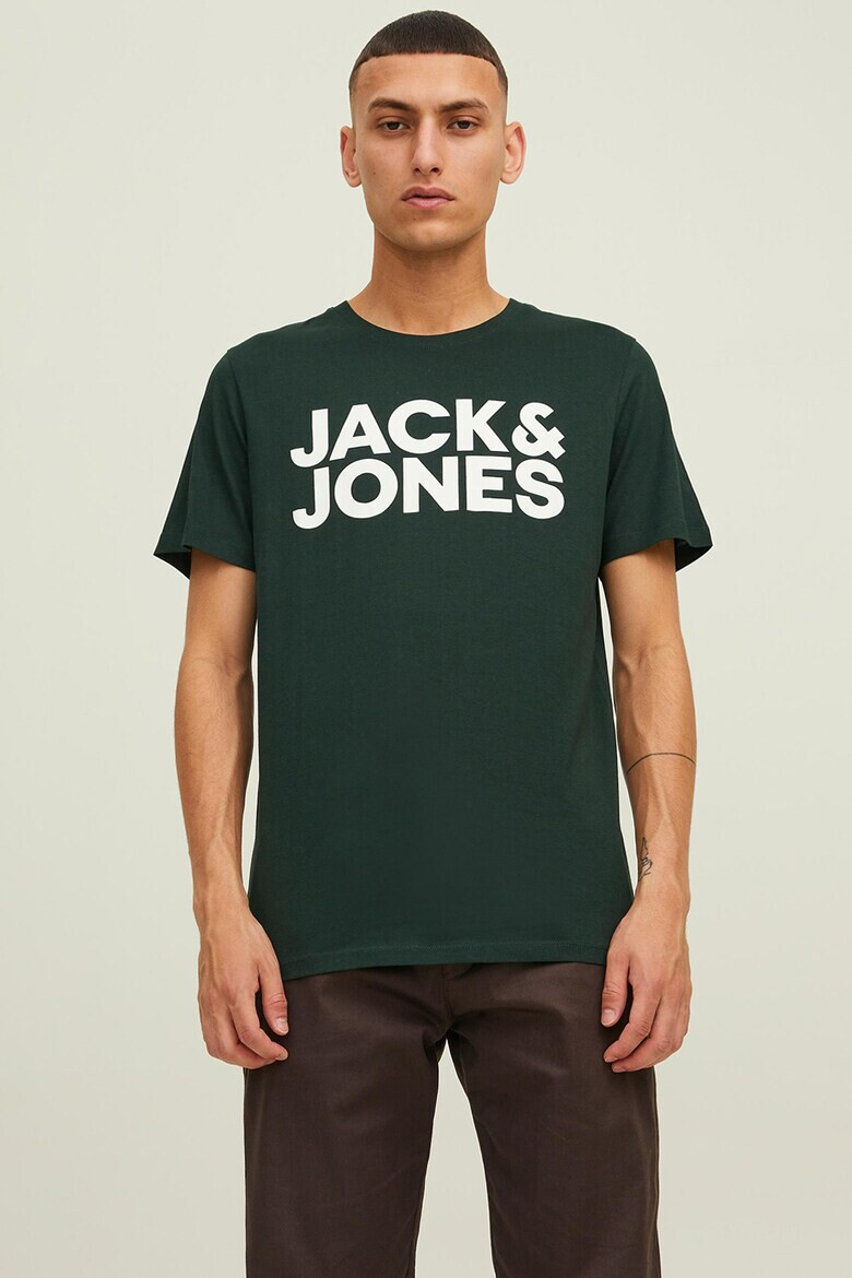 Jack & Jones Тениски с лого - 3 броя - Pepit.bg