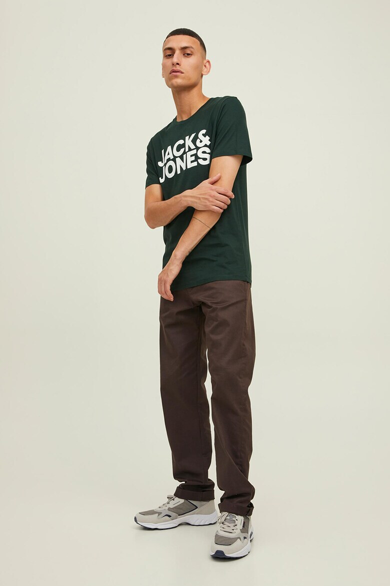 Jack & Jones Тениски с лого - 3 броя - Pepit.bg
