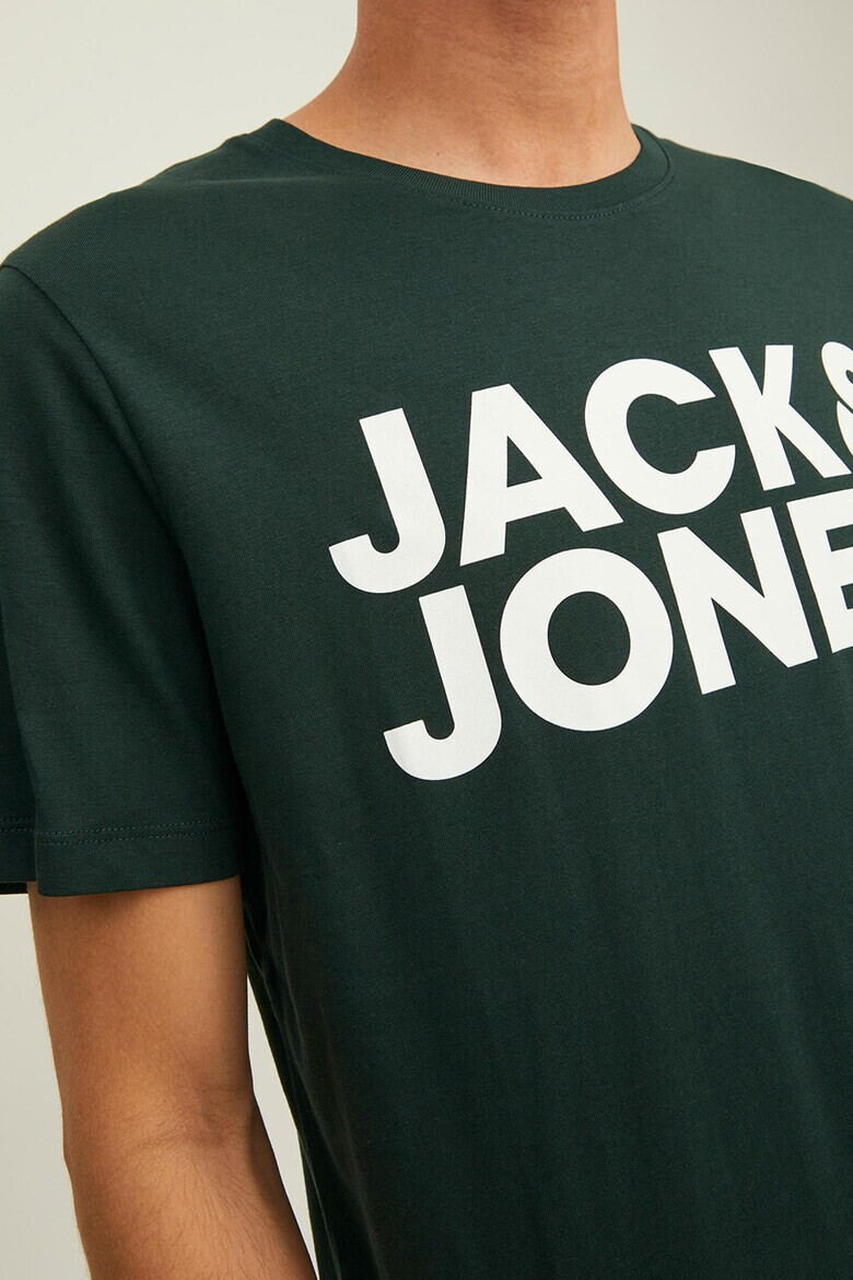 Jack & Jones Тениски с лого - 3 броя - Pepit.bg