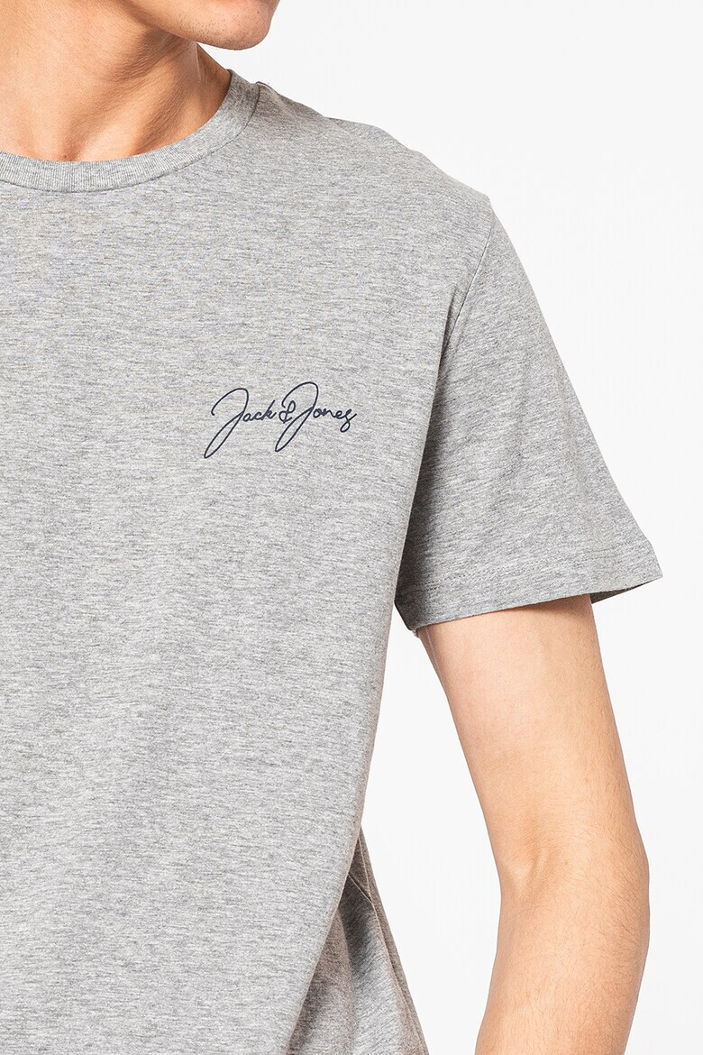 Jack & Jones Тениски с лого - 5 броя - Pepit.bg