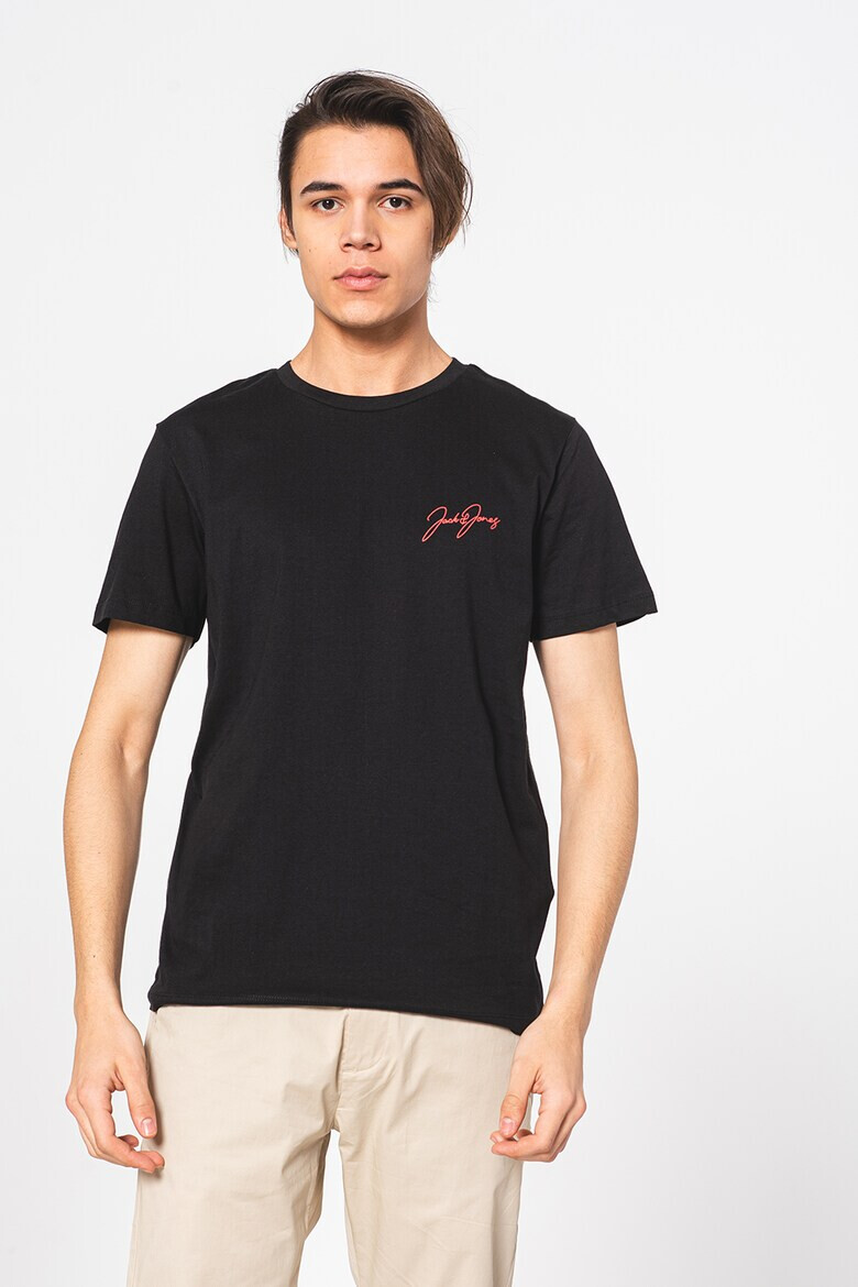 Jack & Jones Тениски с лого - 5 броя - Pepit.bg