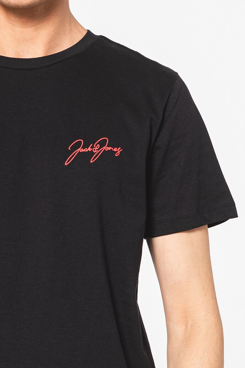 Jack & Jones Тениски с лого - 5 броя - Pepit.bg