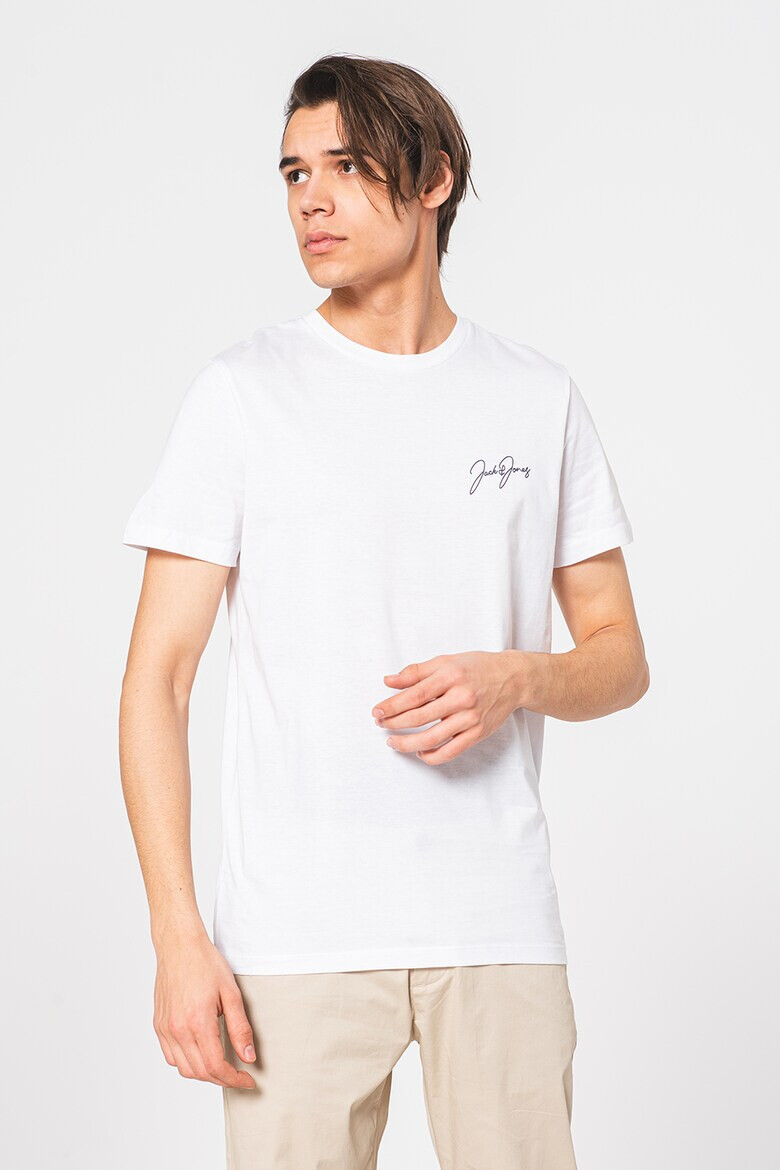Jack & Jones Тениски с лого - 5 броя - Pepit.bg