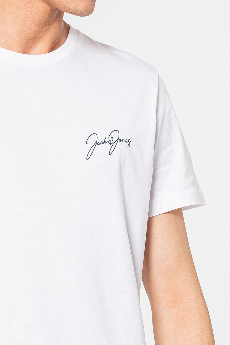 Jack & Jones Тениски с лого - 5 броя - Pepit.bg