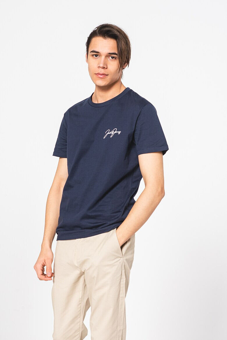 Jack & Jones Тениски с лого - 5 броя - Pepit.bg