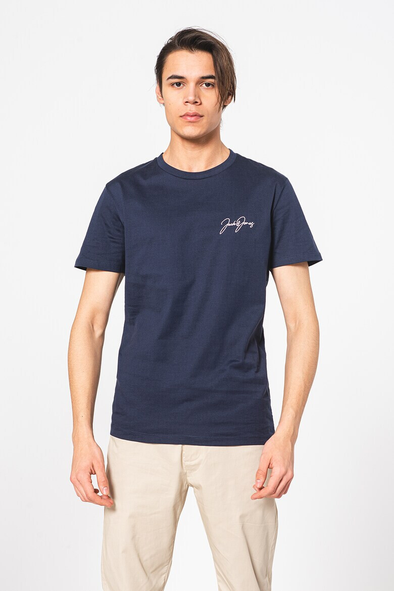 Jack & Jones Тениски с лого - 5 броя - Pepit.bg