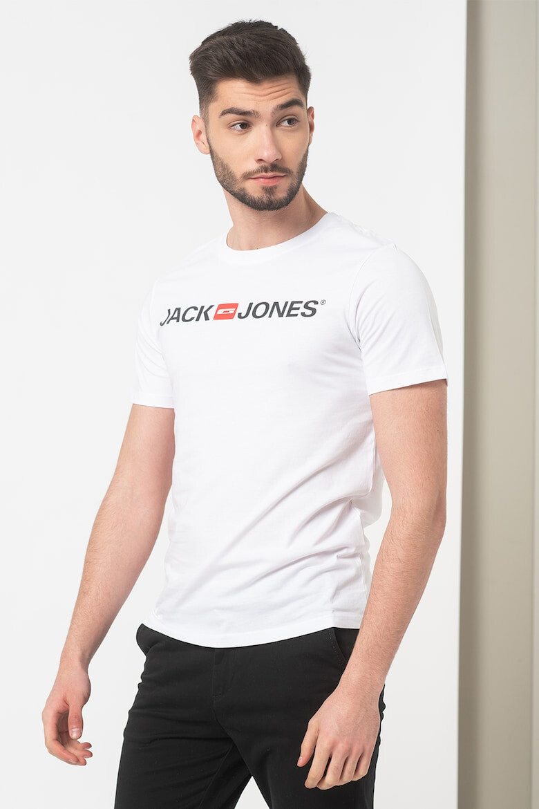 Jack  Jones Тениски с овално деколте 3 броя - Pepit.bg