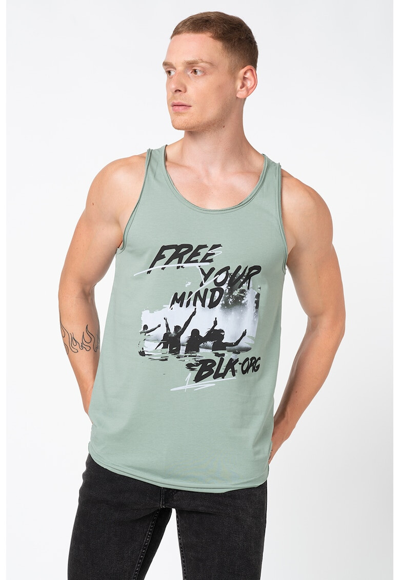 Jack&Jones Топ Makka с щампа - Pepit.bg