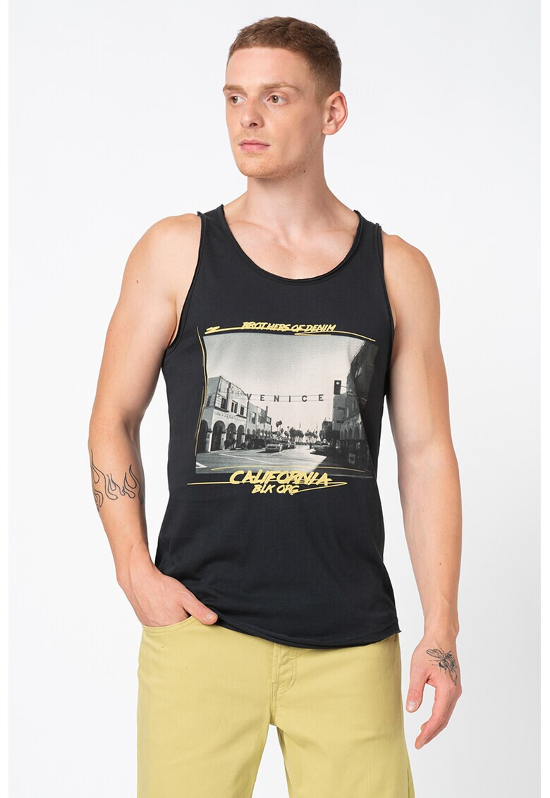 Jack&Jones Топ Makka с щампа - Pepit.bg