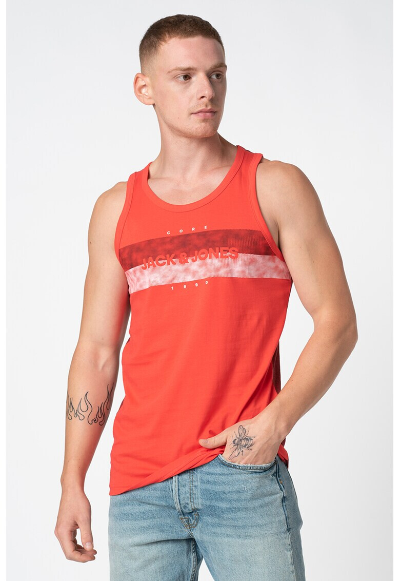 Jack&Jones Топ с лого - Pepit.bg