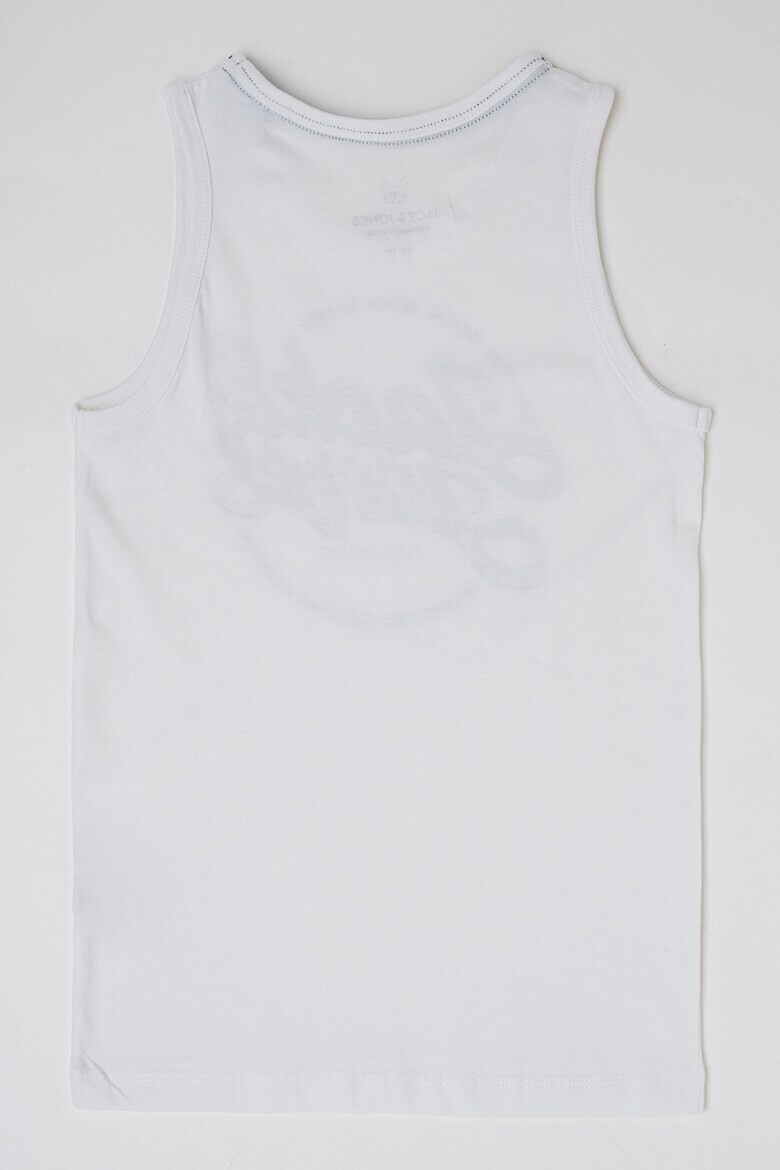 Jack & Jones Топ с памук и лого - Pepit.bg