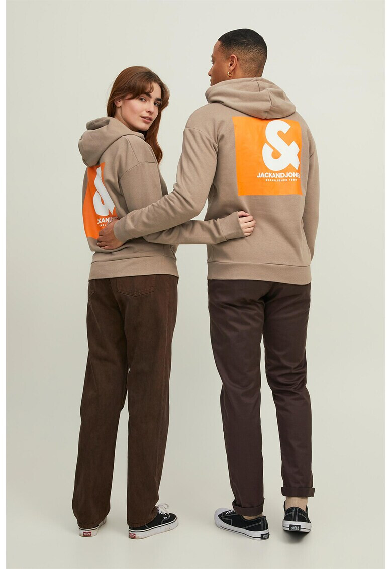 Jack & Jones Унисекс худи с лого - Pepit.bg