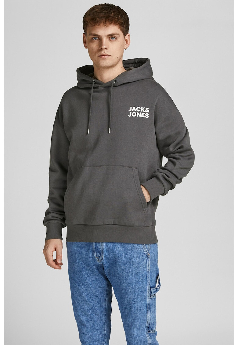 Jack & Jones Унисекс худи с лого - Pepit.bg