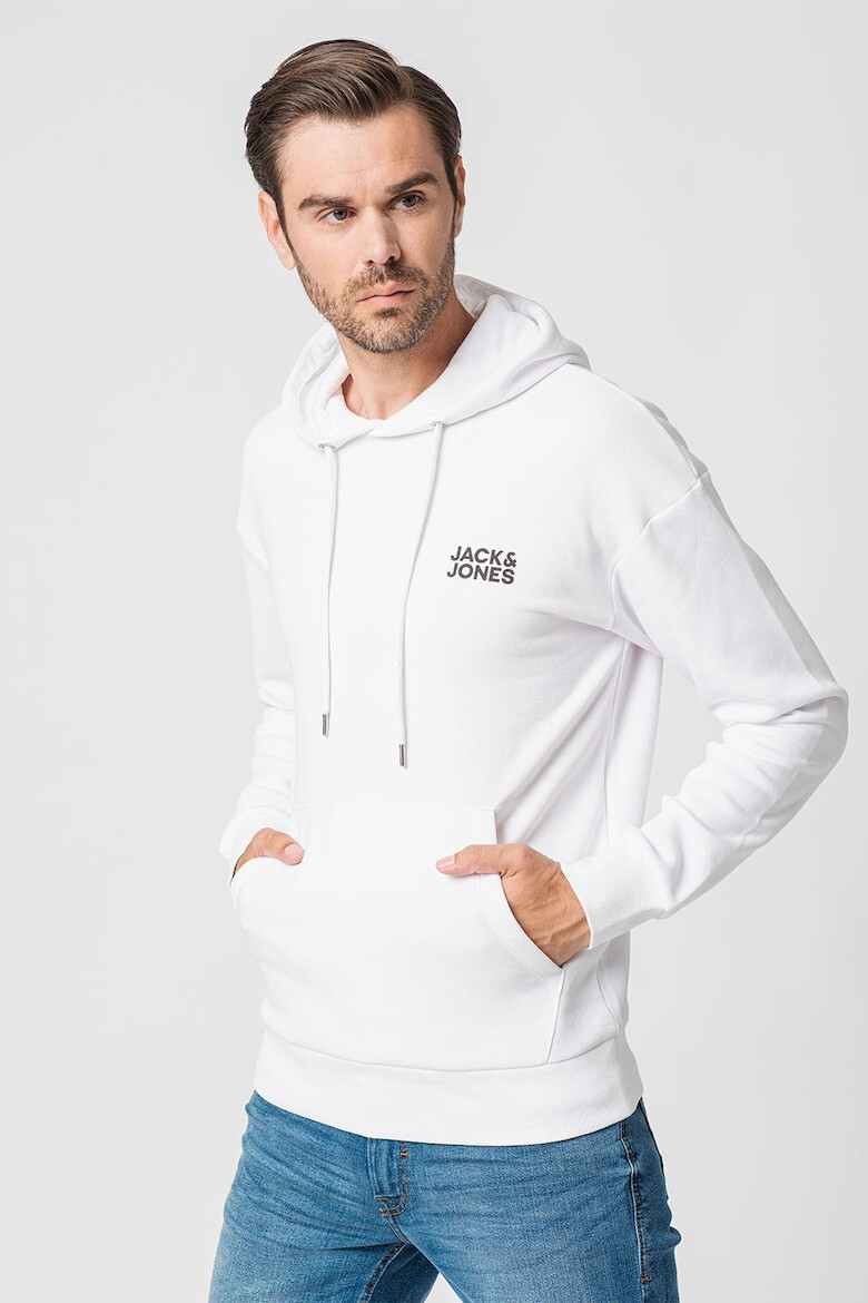 Jack  Jones Унисекс худи с лого - Pepit.bg
